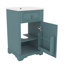 Meuble-lavabo de 20 pouces avec lavabo en céramique, porte à fermeture douce, tablettes réglables et rangement au-dessus de la porte pour les petites salles de bain-1817284324-1817284315