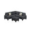 Canapé modulaire 6 pièces rembourré-114423862