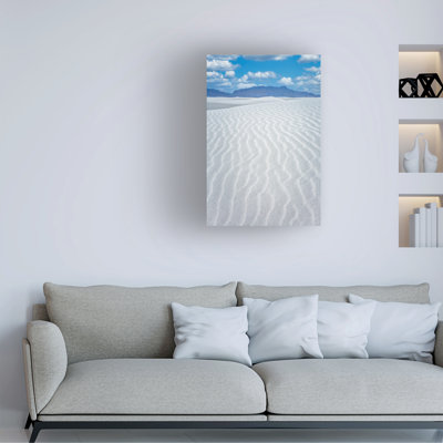 Œuvre sur toile, bolice Janice Sullivan, Whitesands, Nouveau-Mexique