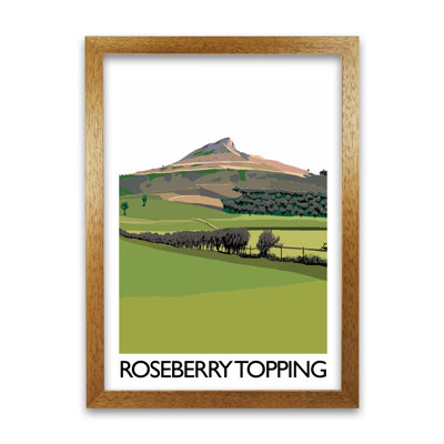 Roseberry Topping by Richard O'Neill - Single Picture Frame Print