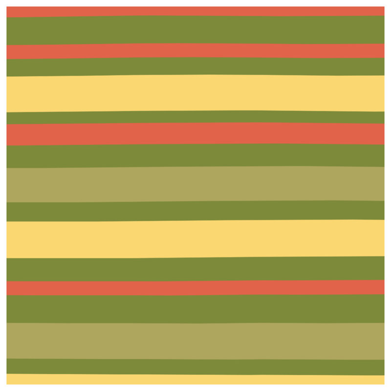 Tapisserie murale rayures jaunes et vertes - décoration murale rayures, 104in H x88 with 4 Grommets