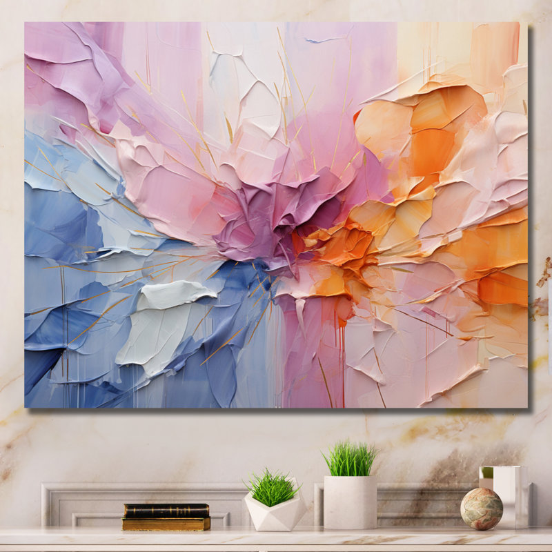 Gemmell Collage Impressions I - impression, H 12 po x l 20 po x P 1 po, Toile tendue