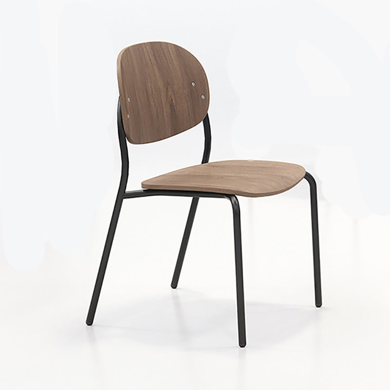 Tabouret de comptoir 26 po Tioga, Hêtre / noir, Petit tabouret (siège d'une hauteur de 18 po)