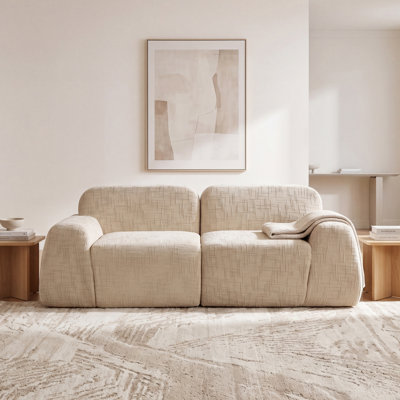2 Seater Chenille Sofa