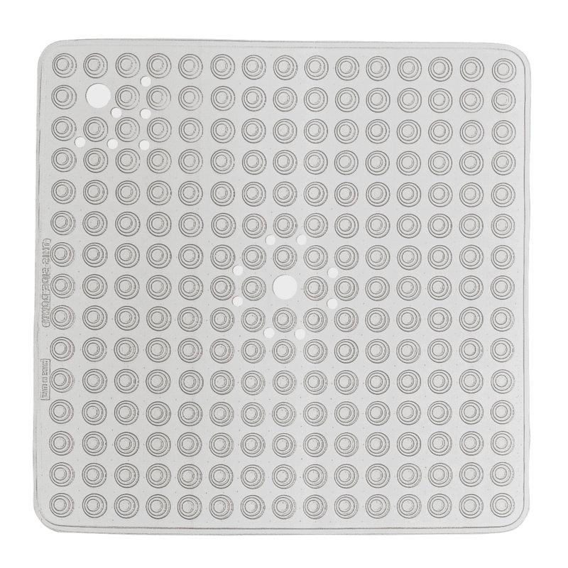 Tux Plastic / Acrylic Shower Mat, Clear