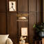 Luminaire suspendu sculptural Fucius - Plafonnier bohémien
