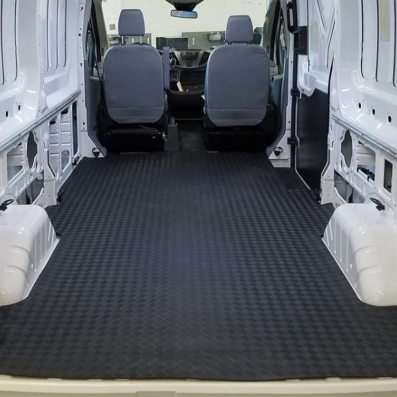 Ant-Slip Recycled Rubber Floor Mat 1.2M, 120cm W x 1000cm L