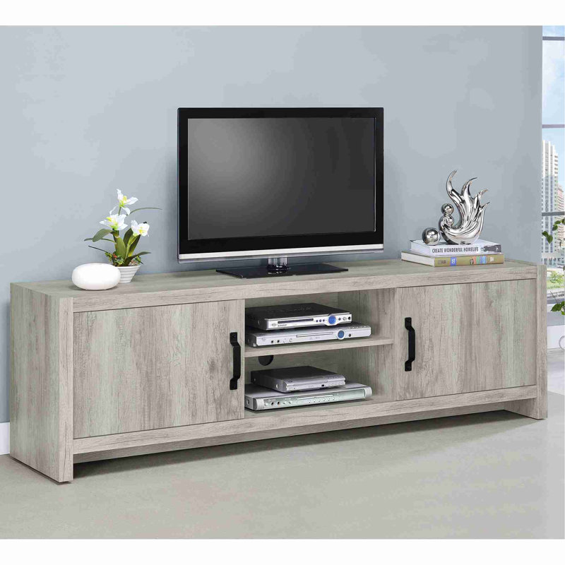 Meuble télé avec tablettes réglables