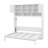 Queen Size Wall Murphy Bed Featuring Ample Storage And Diamond-Shaped Patterns