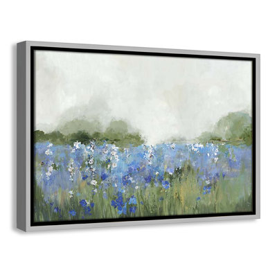 Meadows Bluebels Field "Meadows Bluebells Field" Print