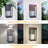 Solar-powered LED Outdoor wall lights with Motion Sensor-1577945358