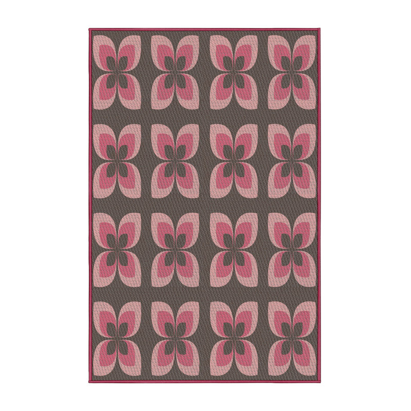 Kew Gardens Floral Indoor Rug, Rectangle 5' x 7'