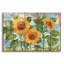 «Summer Sunflowers - Distress» par Paul Brent, art mural en verre acrylique-463916046