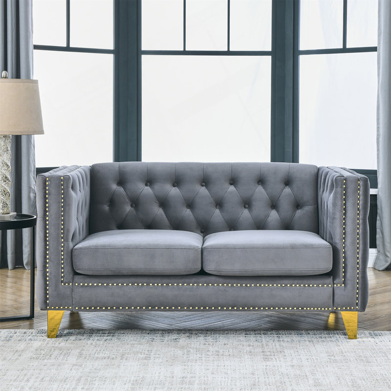 Sofa For Living Room, Beige, 29" H x 58" W x 30.5" D