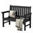 2-Person HDPE Outdoor Bench, All-Weather Resistant Garden Bench for Patio or Lawn