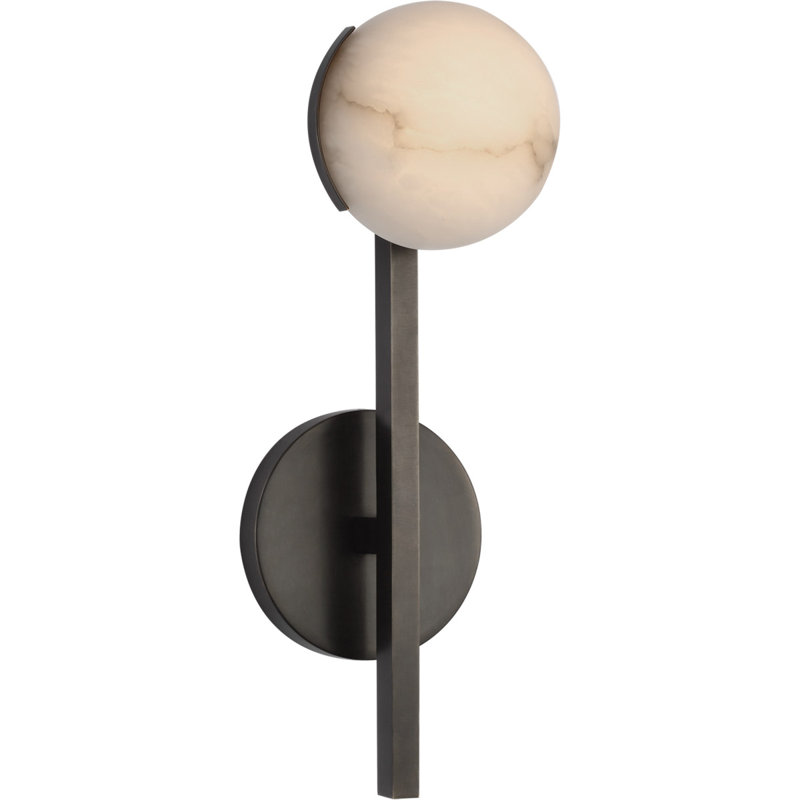 Kelly Wearstler Pedra Petite Tail Sconce, Bronze