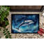 Paillasson Dolphin in a Starry Sea-112746497
