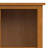 Artisan 48"H Solid Wood Transitional 12-Cube Bookcase with Fixed Shelves and Tapered Legs-374410786-305591150