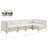 Enson Velvet L-Shaped Sectional Reversible-389624217