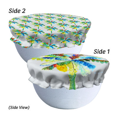 Big Palm Reversible Bowl Cover