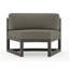 Canapé modulaire d'extérieur courbé Bergeron avec coussins Sunbrella-61510552-91631144