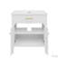 Meuble-lavabo 31 po avec lavabo, portes à fermeture douce et tablette réglable-116657469