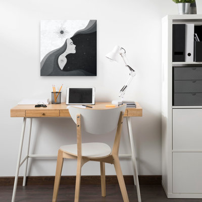 «Celestial Dreams», impression abstraite, paysage minimaliste éthéré, art mural