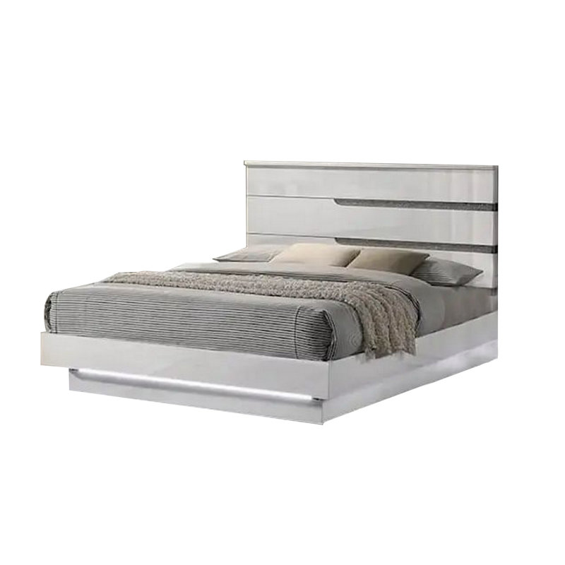 Saihan Upholstered Platform Bed, Queen