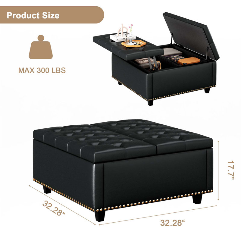 Table basse, Noir