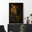 «Tiger in Grass Portrait», reproduction d'art sur toile encadrée-1681648856-1681648871