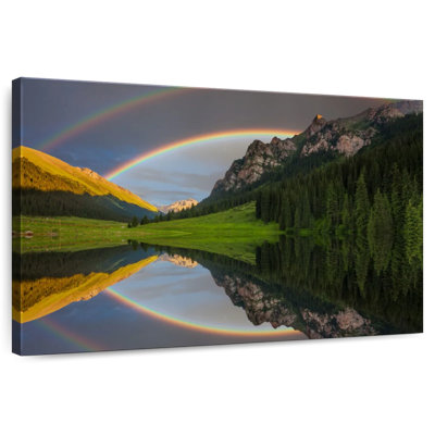 Alvord Lake Double Rainbow