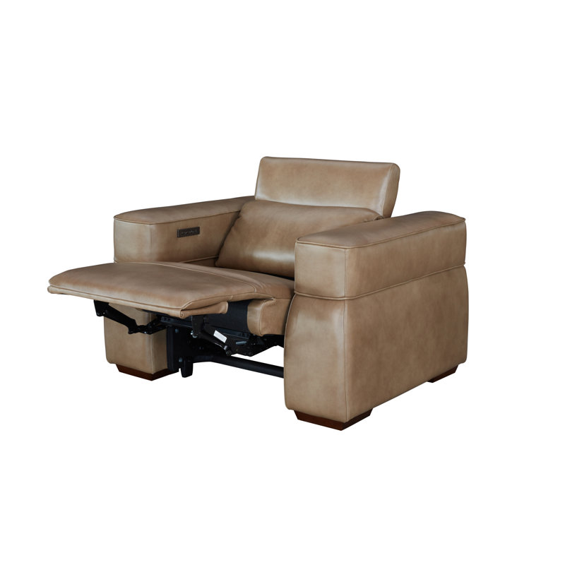 Matteo Reclining Chair, LE0601 Genuine Leather
