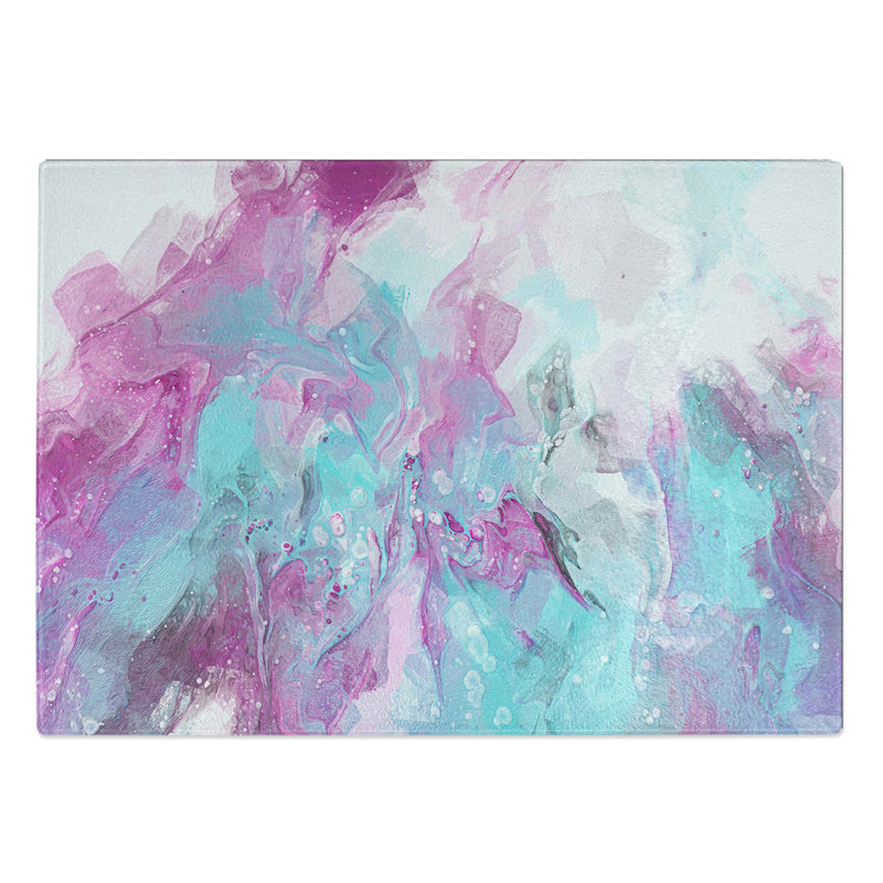 Tempered Glass Remember the Past Chopping Board, 28.5 cm W x 20 cm L