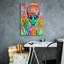 «Alien Peace Fingers» par Dean Russo, art mural sur toile-203979554