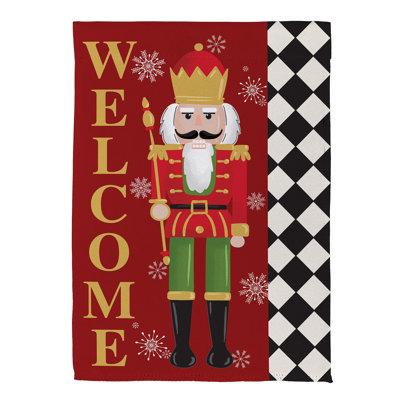 Drapeau de jardin Welcome