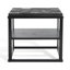 Table de bout Ken Charred