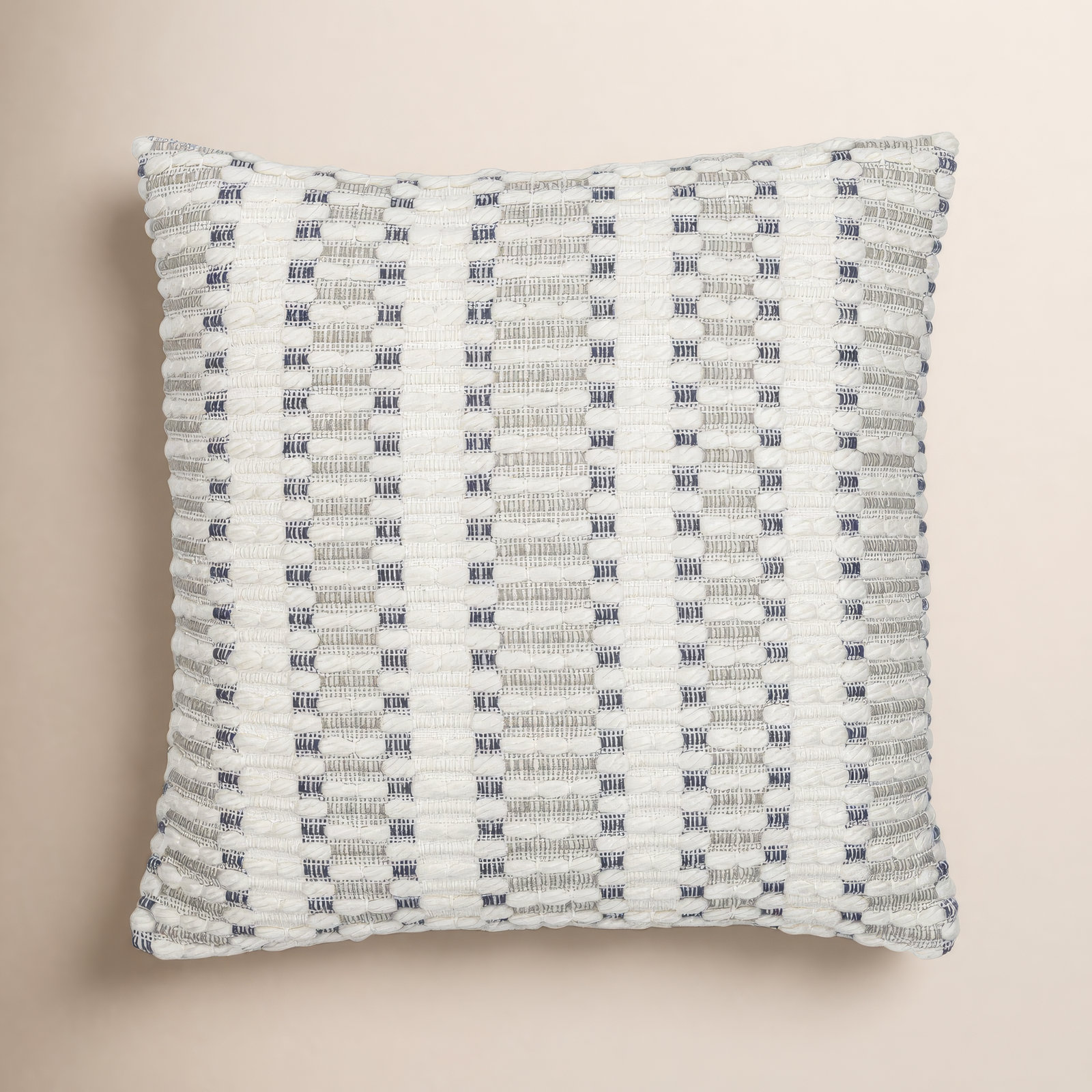 Rotterdam Geometric Throw Pillow, 18"H x 18"W, Polyester