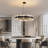 Xzavious Dimmable Cylinder Chandelier