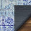 Nile Vintage Medallion Flatweave Dark Blue Area Rug-61443454