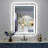 Hyosvany Matte Black Matel Framed LED Vanity Mirror with Front-lit and Back-lit, Memory Function, 3 Color Temperatures, Dimmable Light & Anti-fog Tempered Glass Mirror-285721214