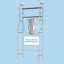 Over The Toilet Storage, Metal Over Toilet Organizer Rack with Removable Towel Hooks, Paper Holder, Bathroom Organizer Over Toilet, Easy Assembly-285477104