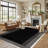 Modern Abstract Area Rug Soft Bordered Design-130879370-130879368
