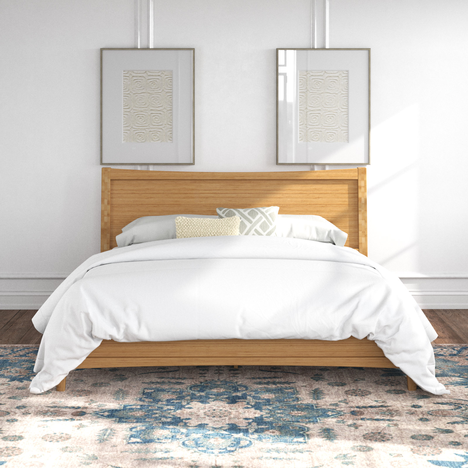 Lark Manor Antonios Solid Wood Platform Bed & Reviews | Wayfair