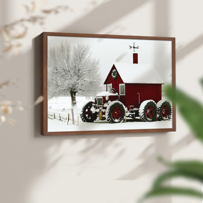 Art de Noël - Dxxxxi - reproduction encadrée - réversible