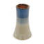 17'' Ceramic Bird Bath For Outside, Elegant Tall Outdoor Bird Bath, Lightweight Pedestal Glazed Birdbaths For Outdoors With Swirl Pattern, Green Ombre-409923007
