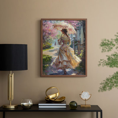 «WOMEN Series DCCLI», reproduction encadrée - bois massif