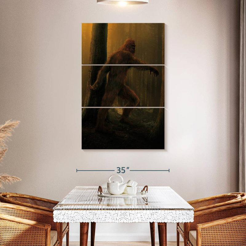 Kelan Bigfoot, 38" H x 24" W
