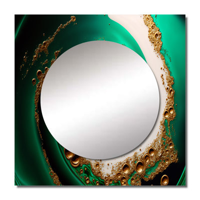 Geosvani - Modern Large Square Mirror Wall Decor For Bedroom