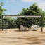 10x20ft Aluminium Pergola with Retractable Roof-519771212-519771210