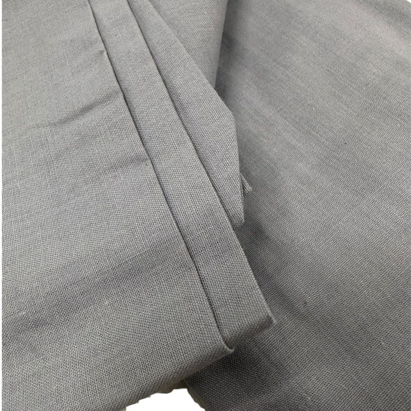 Stitt Cotton Blend/Polyester Pillow Case, Dark Grey